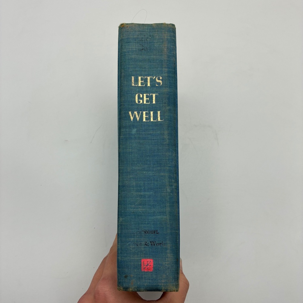 Lets Get Well Adelle Davis 1965 Hardcover Nutrition Health Book Vintage